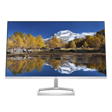 monitor led 27" hp m27fq quad hd 2560x1440p 5ms classe f argento