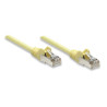 Cavo di rete patch in rame schermato cat. 5e giallo ftp 1 mt
