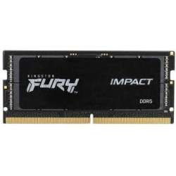 ram so-dimm ddr5 32gb kingston fury impact 4800mhz 40cl nero