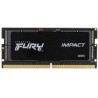 ram so-dimm ddr5 32gb kingston fury impact 4800mhz 40cl nero