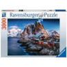 puzzle ravensburger hamnoy - isole lofoten 3000pz [17081]