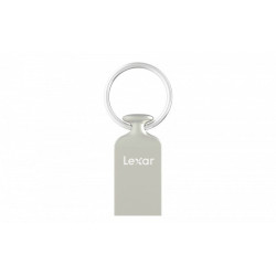 pen drive 64gb lexar jumpdrive m22 usb 2.0 argento [ljdm022064g-bnjng]