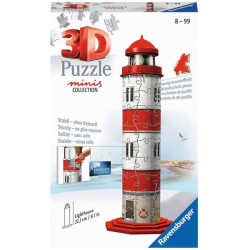 puzzle ravensburger - mini leuchtturm 3d 54pz [11273]