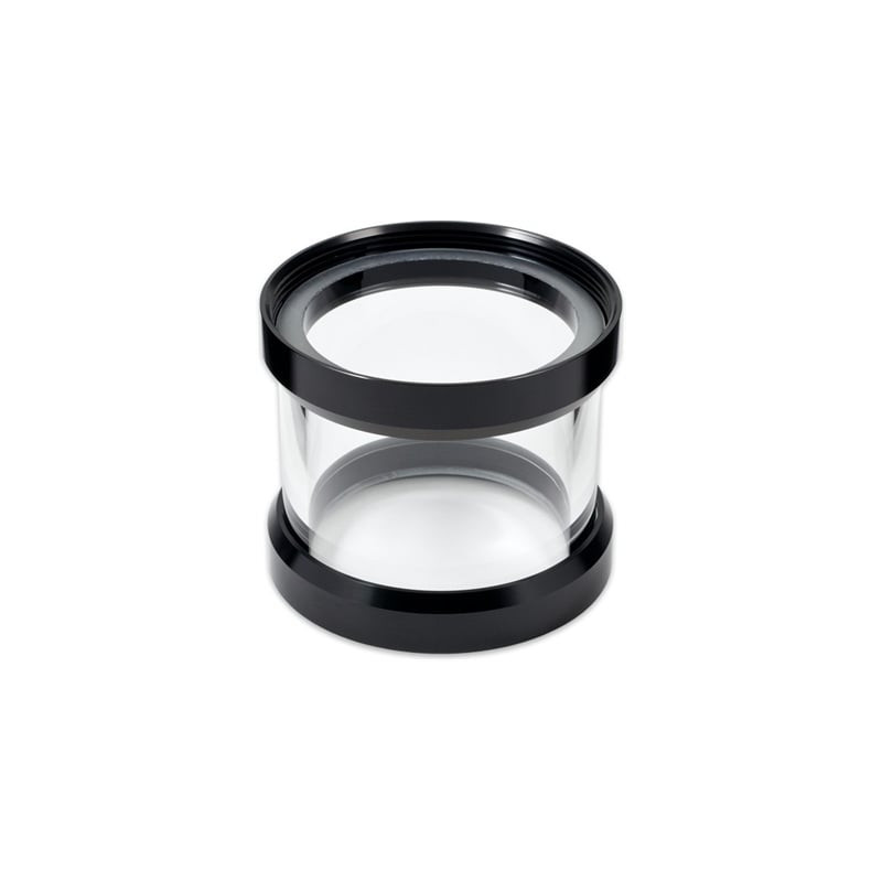 tubo in vetro di ricambio aquacomputer ultitube 50mm nero trasparente