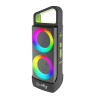 altoparlante celly portatile senza fili rgb nero 10w [groovergbbk]