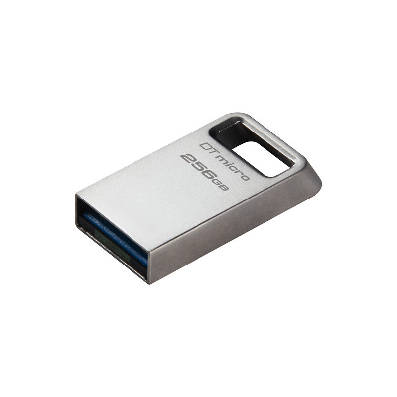pen drive 256gb datatraveler micro 200mb/s usb 3.2 gen1 argento [sgkin3256mc3g20]