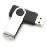 pen drive 8gb mediarange flexi-drive 2.0 girevole in metallo