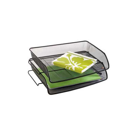 Portacorrispondenza alba mesh nero in rete metallica 35x39 [meshit/n]