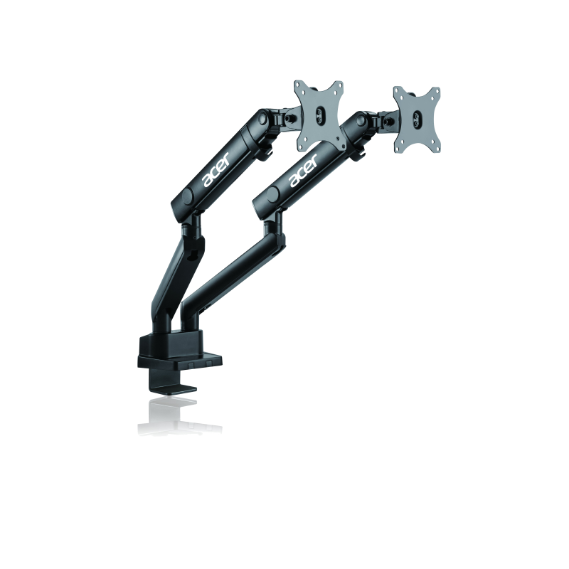 supporto monitor acer per due monitor fino a 32" girevole/orientabile