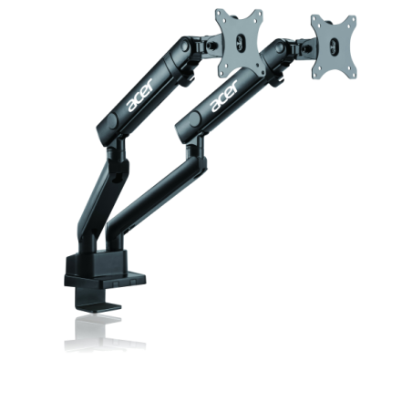 supporto monitor acer per due monitor fino a 32" girevole/orientabile