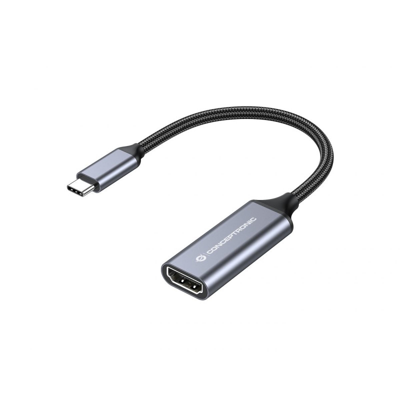 adattatore conceptronic abby09g usb-c 4096x2160p grigio