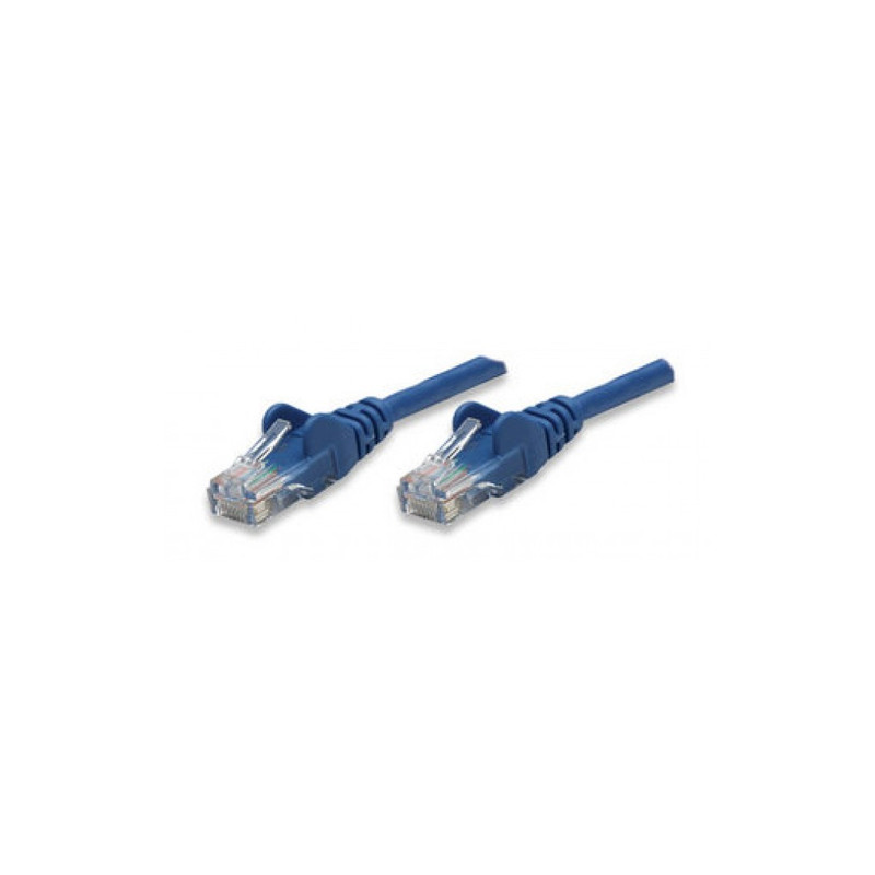 Patch cord in cca cat. 5 3 mt blu utp
