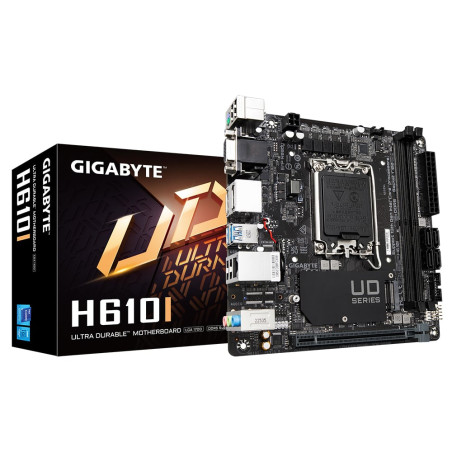 scheda madre intel gigabyte ga-h610i lga 1700 atx ddr5 [h610i]