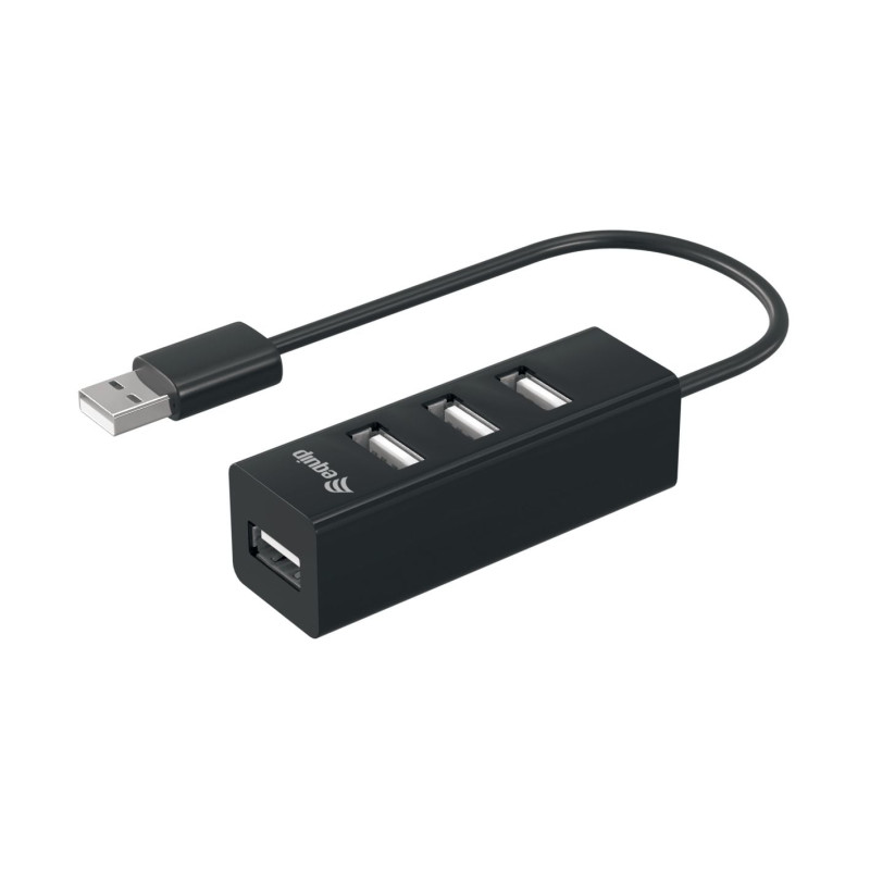 hub conceptronic equip usb 2.0 4 porte nero [128955]