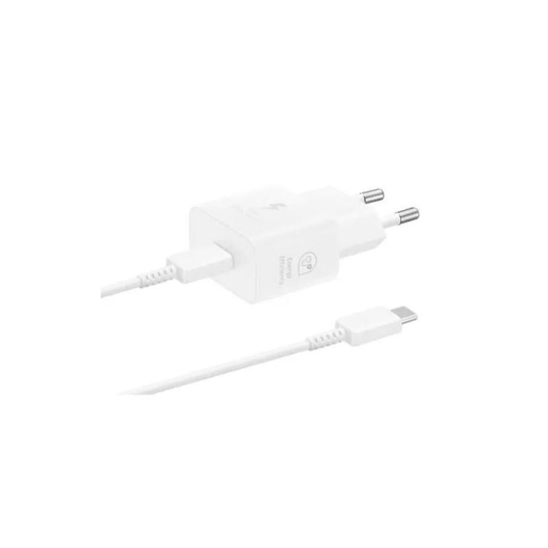 alimentatore da rete samsung con cavo 25w bianco [t2510xwegeu]