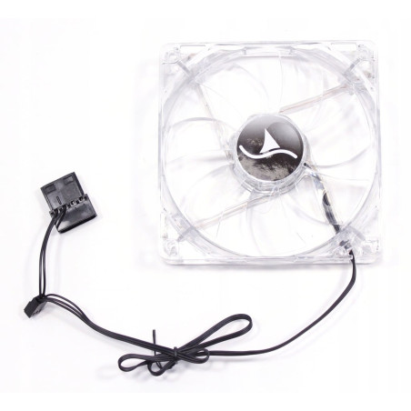 ventola 120x120 sharkoon 120mm blu [tc1225l]