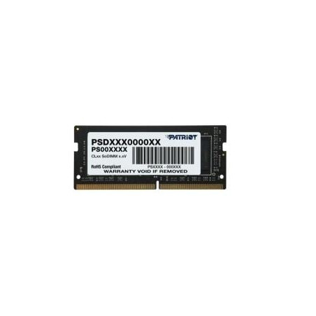ram so-dimm ddr4 1x8gb patriot signature 2666mhz cl19 nero [sbpat4g08266601]