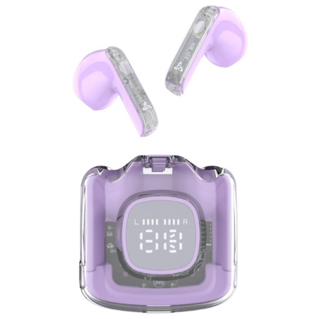 auricolari sbox eb-tws148 wireless bluetooth con microfono viola