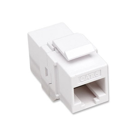 Accoppiatore rj45 f/f utp cat6 keystone bianco