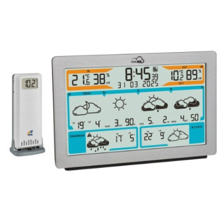 stazione meteorologica tfa tfa.me 35.8100.54 rardo wlan grigio [35.8100.54]