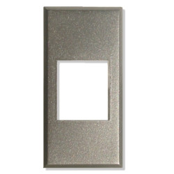 Adattatore frutti rj45 serie ticino axolute grigio