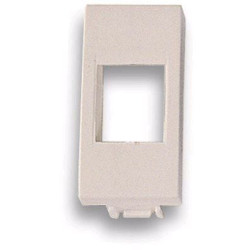 Adattatore frutti rj45 ticino light bianco