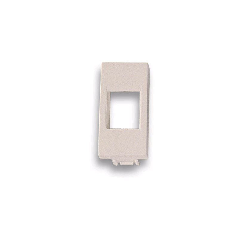 Adattatore frutti rj45 ticino light bianco