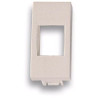Adattatore frutti rj45 ticino light bianco
