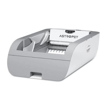 lettiera per gatti autopulente astropet helios series a batteria