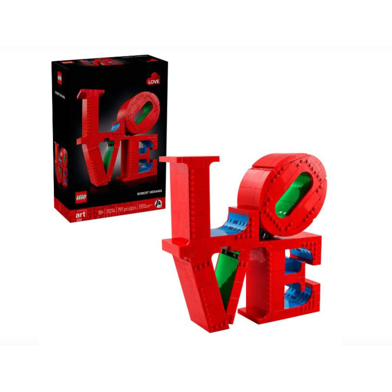 lego art love multicolore 791pz [31214]