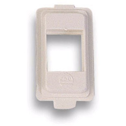 Adattatore frutti rj45 ticino magic bianco