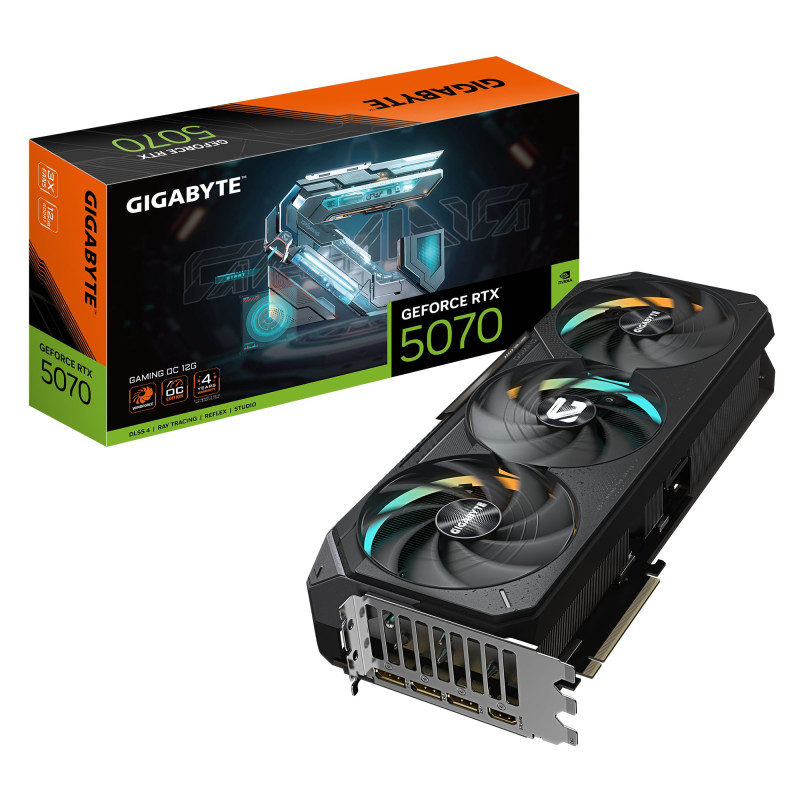 scheda video nvidia gigabyte geforce rtx 5070 ti gaming oc 16gb gddr7