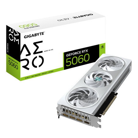 scheda video nvidia gigabyte geforce rtx 5060 aero oc 8gb gddr7 128bit