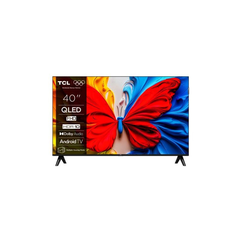 tv led 40" tcl 40s51k full hd 1920x1080p smart tv classe f nero
