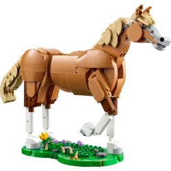 set da costruzione lego creator 31166 3 in 1 cavallo meraviglioso