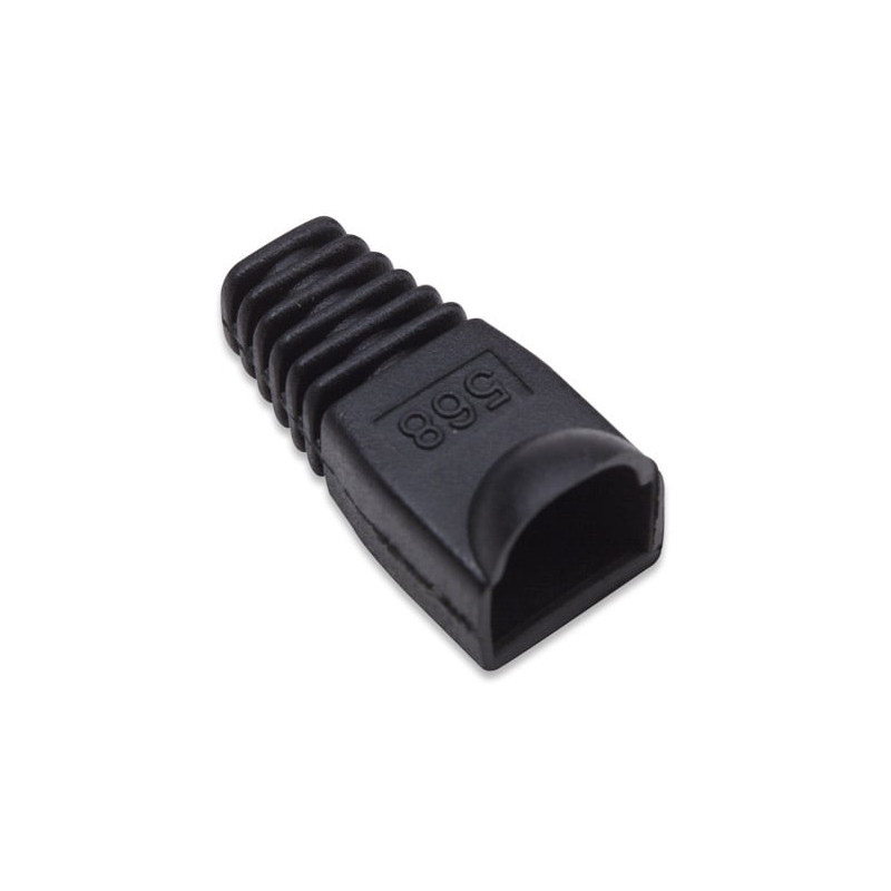 copriconnettori per plug copriconnettore rj45 nero