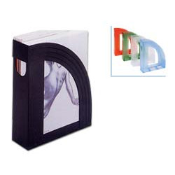 Portariviste fellowes e803 trasparente cristallo modula [e803-tn]