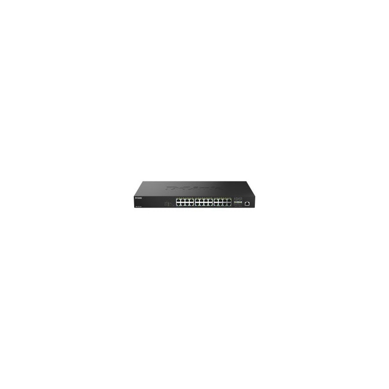 switch d-link dms-1250-28p/e gestito l2+ 24 porte gigabit