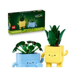 gioco da costruzione lego icons 10349 piante felici multicolore 217pz