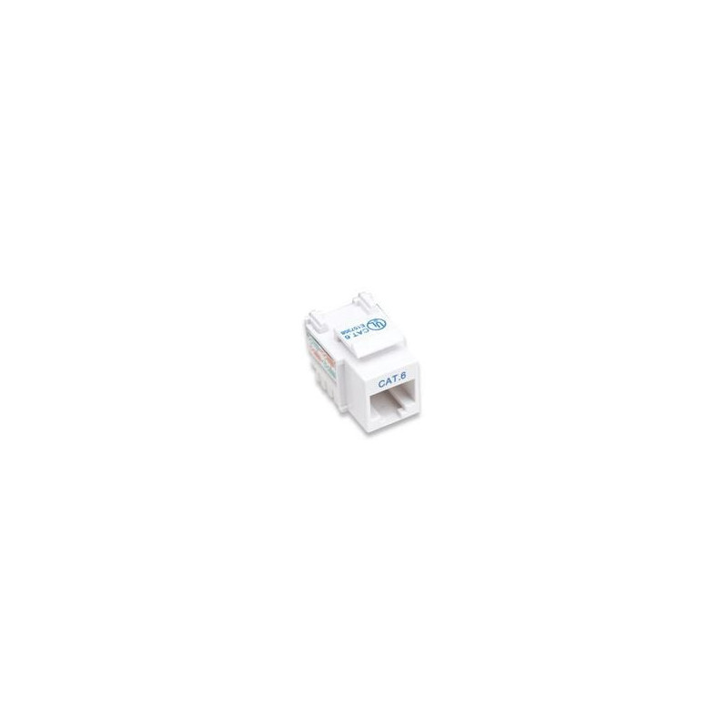 frutto keystone rj45 cat.6 utp non schermato bianco
