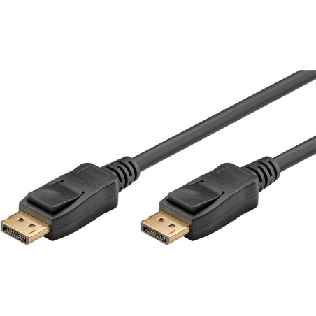 cavo goobay displayport/displayport m/m 3m nero [74749]