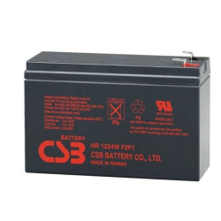 batteria ricaricabile csb 12v/5.8ah nero [azcsbuayhrl1225]