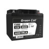batteria green cell agm vrla 12v 40ah ip54 nero [azgceuay12v40aj]