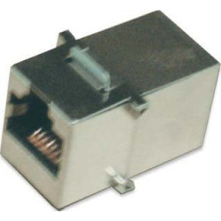 Frutto keystone rj45 cat5e f/f ftp schermato