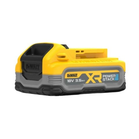batteria dewalt powerstack dcbp318 xr li-ion 18v 3.5ah nero/nero