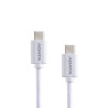 cavo adata usb-c a usb-c usb 2.0 2m bianco [cacc-200pn-wh]