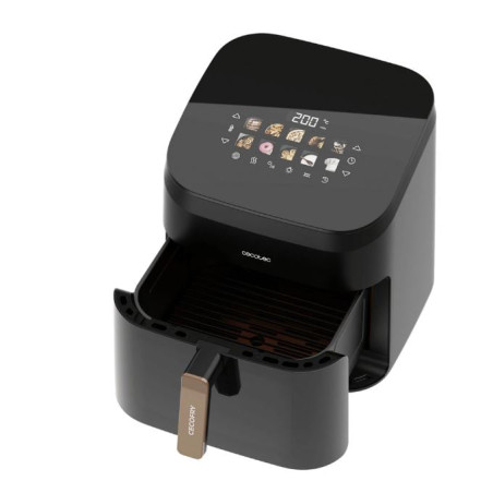friggitrice ad aria cecotec cecofry smokin' 8500 8.5l 2200w nero/marrone