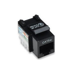 Frutto keystone rj45 cat5e utp nero