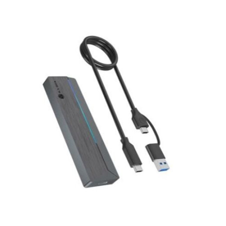 custodia per ssd icybox ib-1826mcl-cu31 per ssd m.2 nvme/sata