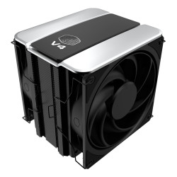 dissipatore cpu a ventola cooler master v4 alpha 3dhp 120mm nero/argento
